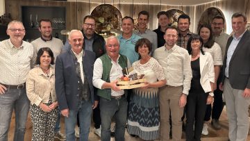 Toni Schellhorn wurde in den Ruhestand verabschiedet